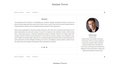 Desktop Screenshot of damiantrevor.com